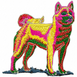 Dogs Embroidery Design 11 Dogs Embroidery Design 11